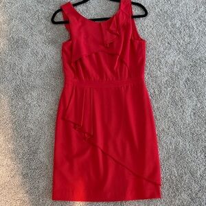 BCBGMaxAzria Vibrant Red Mini Dress